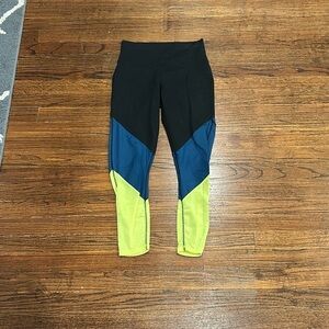 Fabletics Colorblock and Mesh Leggings